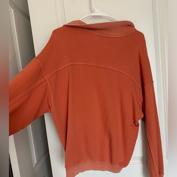 Orange aerie quarter zip - Picture 3 of 3